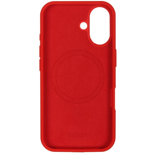 Купить Накладка  Rocket Silk для Apple iPhone 16 красный  5474290. Характеристики, отзывы и цены в Донецке