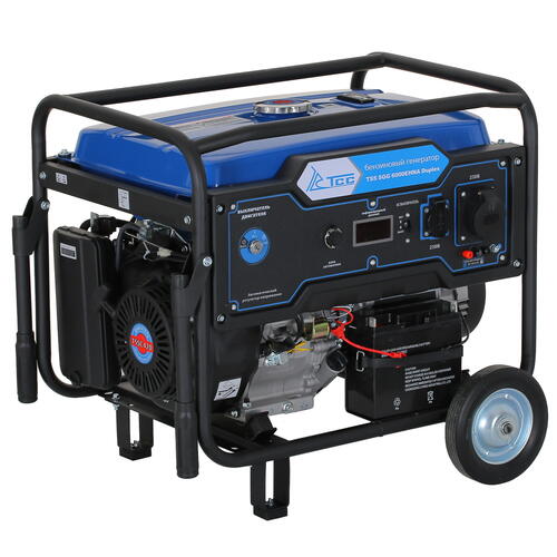 Купить Электрогенератор   бензиновый ТСС SGG 6000EHNA Duplex  9040428. Характеристики, отзывы и цены в Донецке
