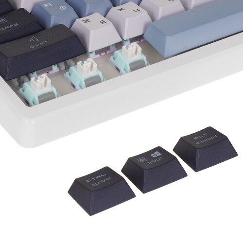 Купить Клавиатура  проводная + беспроводная MSI FORGE GK600 TKL Wireless Sky  5628623. Характеристики, отзывы и цены в Донецке