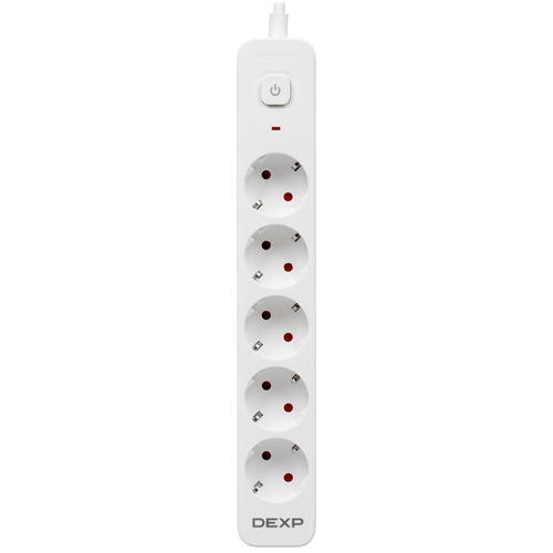 Купить Сетевой фильтр DEXP Intensity 518W белый  5402347. Характеристики, отзывы и цены в Донецке