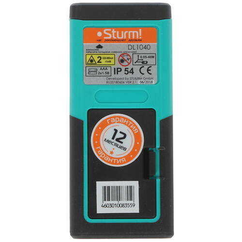 Купить Лазерный дальномер Sturm! DL1040  8124385. Характеристики, отзывы и цены в Донецке