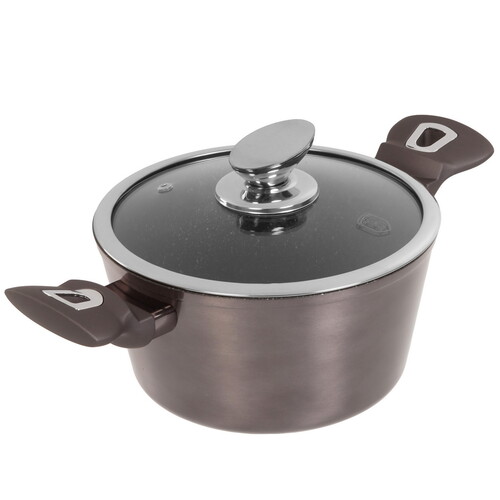 Купить Кастрюля Berlinger Haus BH-6892 2.4 л 20 см серый  9151051. Характеристики, отзывы и цены в Донецке