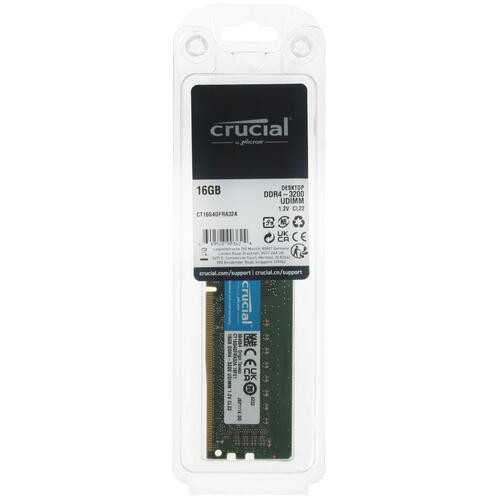 Купить Оперативная память Crucial [CT16G4DFRA32A] 16 ГБ  5072567. Характеристики, отзывы и цены в Донецке
