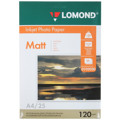 Купить Фотобумага Lomond 0102030  0186190. Характеристики, отзывы и цены в Донецке