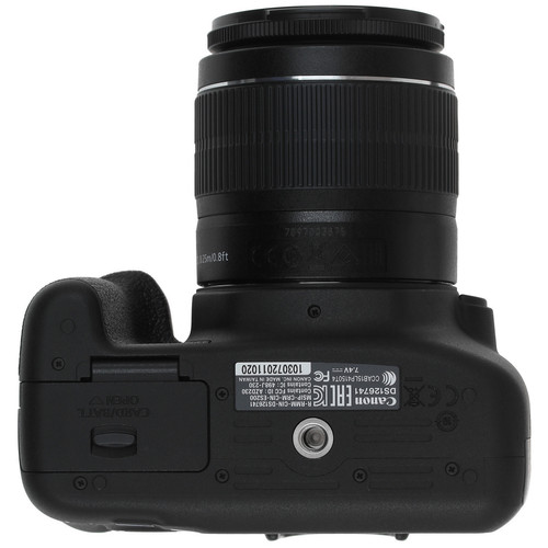 Купить Зеркальный фотоаппарат Canon EOS 2000D Kit 18-55mm DC черный  5068844. Характеристики, отзывы и цены в Донецке