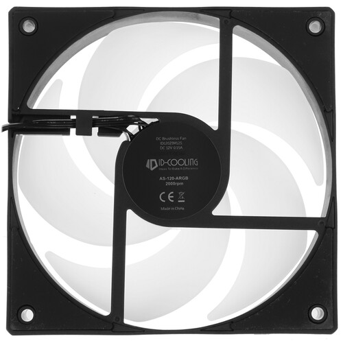 Купить Вентилятор ID-Cooling AS-120-ARGB-K [AS-120-ARGB-K] черный  5486201. Характеристики, отзывы и цены в Донецке