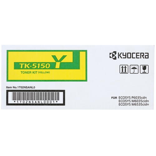 Купить Картридж лазерный Kyocera TK-5150Y желтый  7973924. Характеристики, отзывы и цены в Донецке