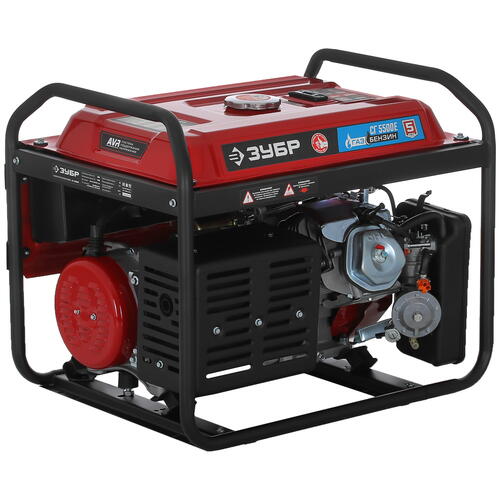 Купить Электрогенератор бензиново-газовый   Зубр СГ-5500Е  5307667. Характеристики, отзывы и цены в Донецке