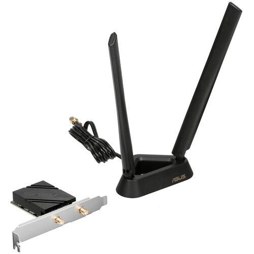 Купить Wi-Fi адаптер + Bluetooth ASUS PCE-BE92BT  5621326. Характеристики, отзывы и цены в Донецке