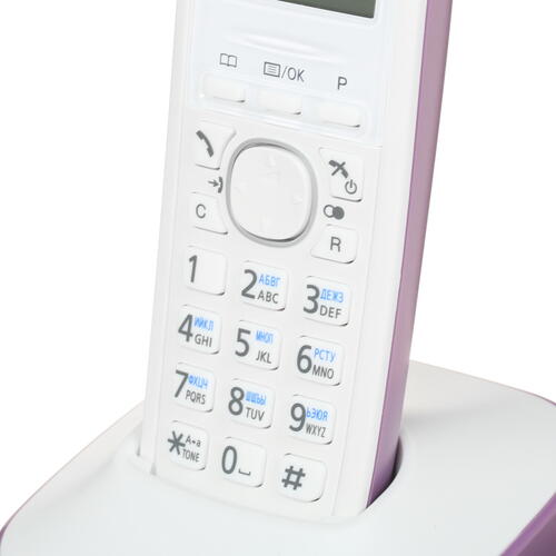 Купить Телефон беспроводной (DECT) Panasonic KX-TG1611RUF  0133082. Характеристики, отзывы и цены в Донецке