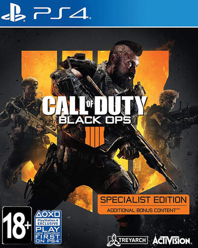 Купить Игра Call of Duty: Black Ops 4 – Specialist Edition (PS4)  5407490. Характеристики, отзывы и цены в Донецке