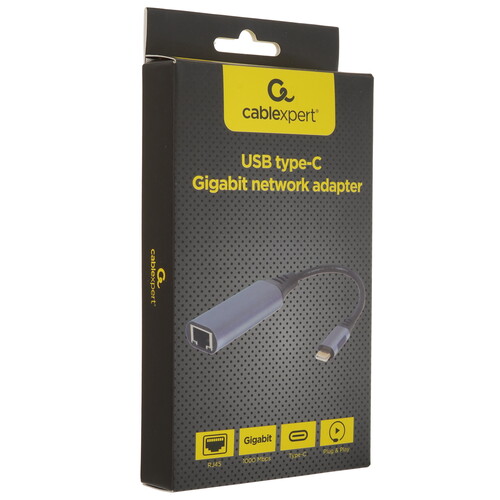 Купить Сетевая карта Cablexpert A-USB3C-LAN-01  5053114. Характеристики, отзывы и цены в Донецке