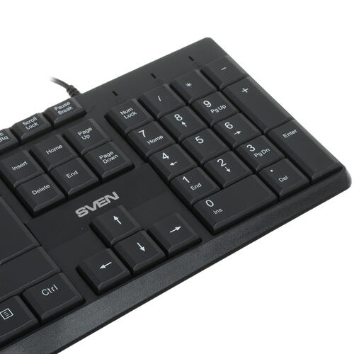 Купить Клавиатура проводная SVEN KB-S305 [SV-018801]  1642066. Характеристики, отзывы и цены в Донецке