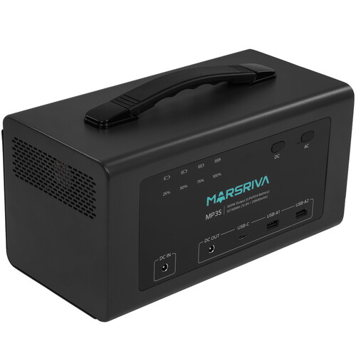 Купить Портативная зарядная станция MARSRIVA MP3S черный  9281636. Характеристики, отзывы и цены в Донецке