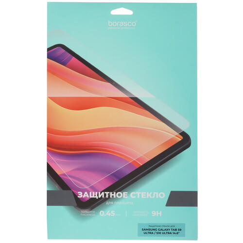 Купить Защитное стекло BoraSCO для Samsung Galaxy Tab S9 Ultra/ S10 Ultra  5626653. Характеристики, отзывы и цены в Донецке