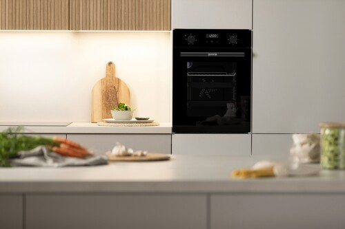 Купить Электрический духовой шкаф Gorenje BO4535E03BG черный  9291468. Характеристики, отзывы и цены в Донецке