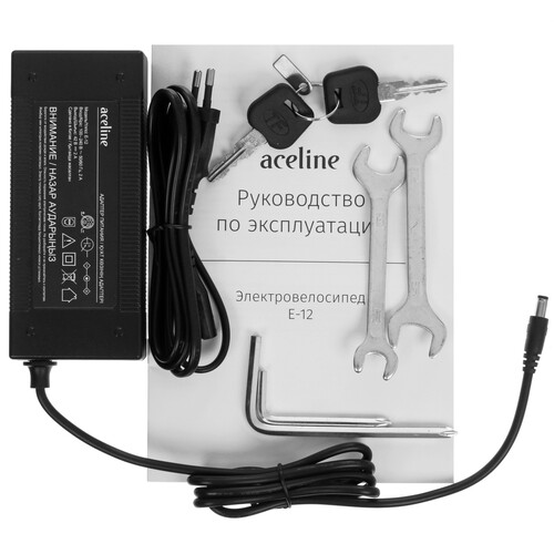 Купить Электровелосипед Aceline E-12 черный  5446003. Характеристики, отзывы и цены в Донецке