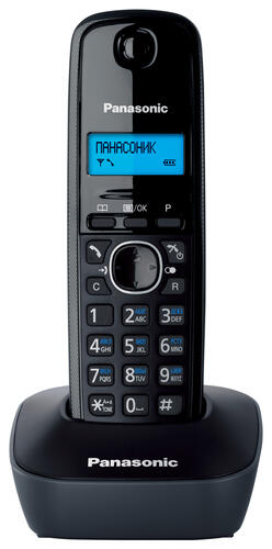 Купить Телефон беспроводной (DECT) Panasonic KX-TG1611RUH  0133097. Характеристики, отзывы и цены в Донецке