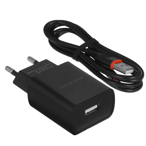 Купить Сетевое зарядное устройство Borofone BA20A Sharp черный  5367524. Характеристики, отзывы и цены в Донецке