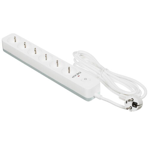 Купить Сетевой фильтр DEXP Intensity 630W белый  5402349. Характеристики, отзывы и цены в Донецке