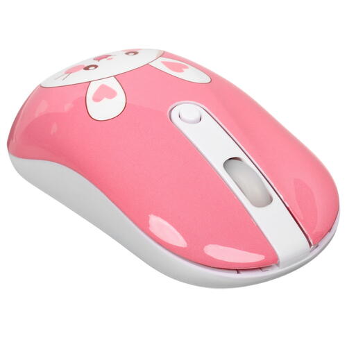 Купить Мышь беспроводная DEXP WM-311WU Rabbit with heart  розовый  5404131. Характеристики, отзывы и цены в Донецке