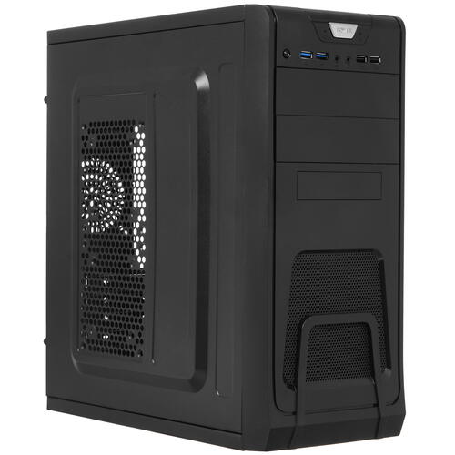 Купить Корпус ExeGate CP-603-CP400 [EX278391RUS] черный  8188250. Характеристики, отзывы и цены в Донецке