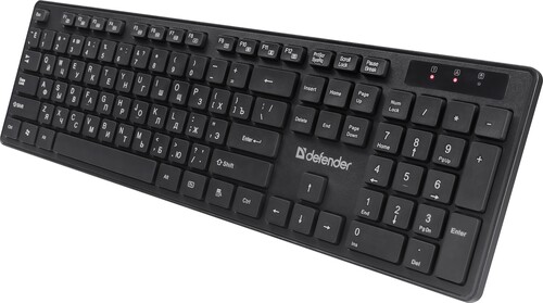 Купить Клавиатура+мышь беспроводная   Defender Lima C-993 черный  9196341. Характеристики, отзывы и цены в Донецке