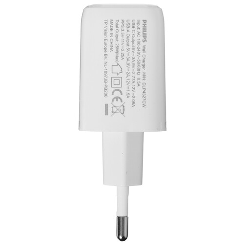 Купить Сетевое зарядное устройство Philips белый  5494065. Характеристики, отзывы и цены в Донецке