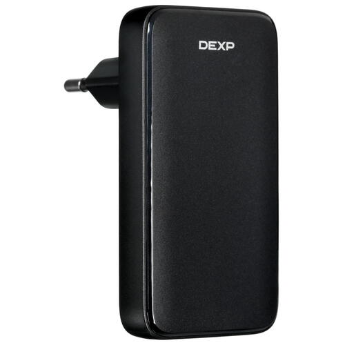 Купить Сетевое зарядное устройство DEXP GaN Slim IET25CD черный  5421591. Характеристики, отзывы и цены в Донецке