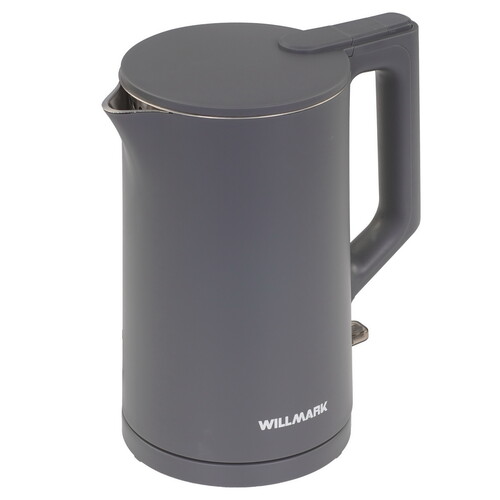 Купить Электрочайник WILLMARK WEK-1828PS черный  9269584. Характеристики, отзывы и цены в Донецке