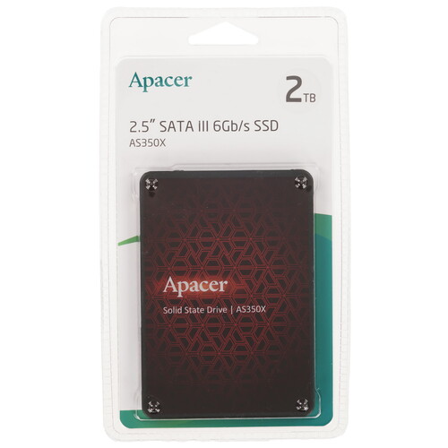 Купить 2000 ГБ 2.5" SATA накопитель Apacer AS350X [AP2TBAS350XR-1]  5457057. Характеристики, отзывы и цены в Донецке