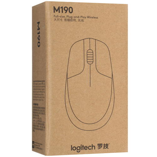 Купить Мышь беспроводная Logitech M190  5059903. Характеристики, отзывы и цены в Донецке