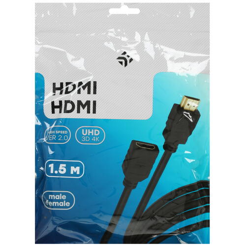 Купить Кабель  DEXP HDMI - HDMI, 1.5 м  5027787. Характеристики, отзывы и цены в Донецке