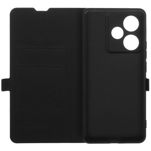 Купить Чехол-книжка  BoraSCO для realme GT 7T черный  5630699. Характеристики, отзывы и цены в Донецке