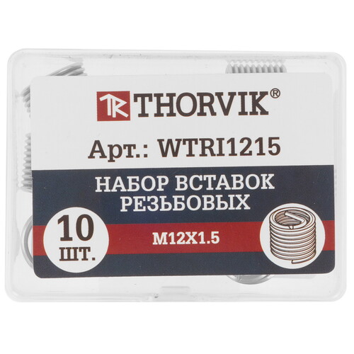 Купить Набор резьбовых вставок Thorvik 53193  9105226. Характеристики, отзывы и цены в Донецке