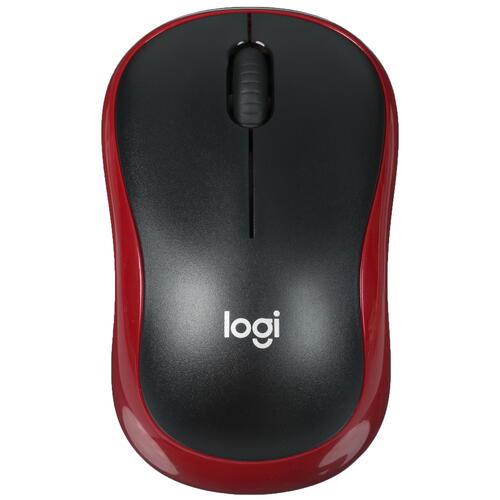 Купить Мышь беспроводная Logitech M186 [910-004133] красный  5053840. Характеристики, отзывы и цены в Донецке