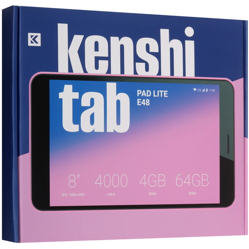 Купить 8" Планшет KENSHI Pad Lite E48 LTE 64 ГБ розовый  9133973. Характеристики, отзывы и цены в Донецке