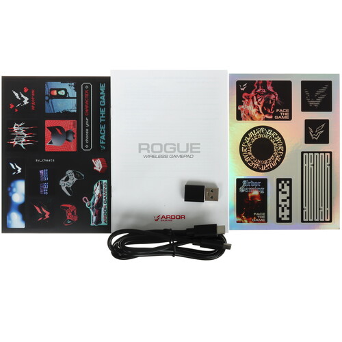 Купить Геймпад беспроводной/проводной ARDOR GAMING Rogue белый  9267761. Характеристики, отзывы и цены в Донецке