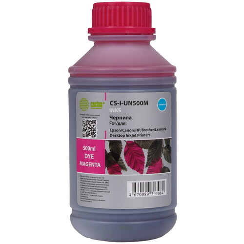 Купить Чернила водорастворимые Cactus CS-I-Un500M пурпурный  9076292. Характеристики, отзывы и цены в Донецке