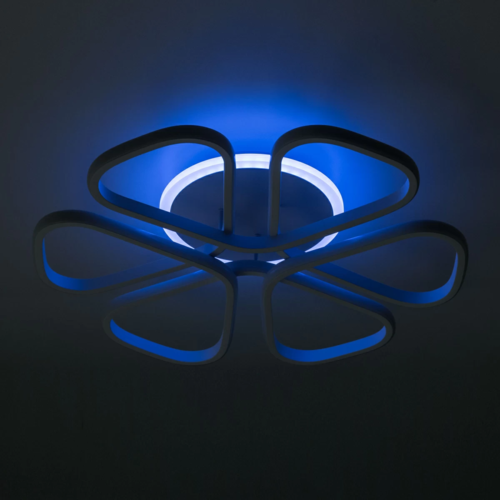 Купить Люстра Citilux Сезар Смарт CL233A250E RGB белый  5499125. Характеристики, отзывы и цены в Донецке