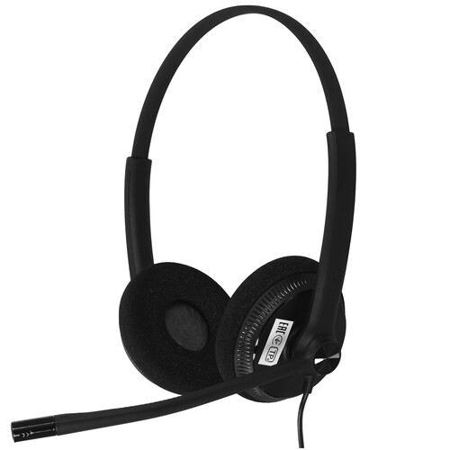 Купить Проводные наушники Yealink YHS34 Lite Dual черный 2022  5486933. Характеристики, отзывы и цены в Донецке