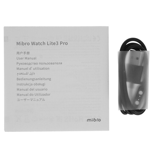 Купить Смарт-часы Mibro Lite 3 Pro + доп. ремешок  5602933. Характеристики, отзывы и цены в Донецке