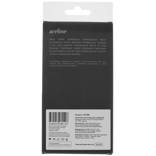 Купить Накладка  Aceline Fresh для Xiaomi 13T черный  5428532. Характеристики, отзывы и цены в Донецке