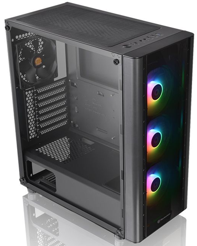 Купить Корпус Thermaltake V250 TG ARGB [CA-1Q5-00M1WN-00] черный  1615612. Характеристики, отзывы и цены в Донецке