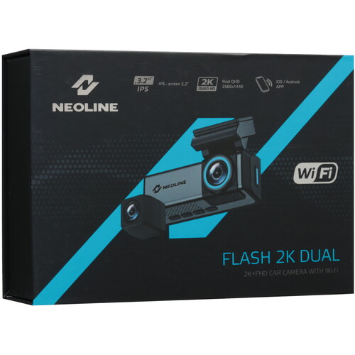 Купить Видеорегистратор Neoline Flash 2K Dual + камера заднего вида  9198968. Характеристики, отзывы и цены в Донецке