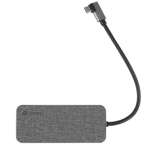 Купить Док-станция Lyambda Slim Aluminum LC129 серый  5471177. Характеристики, отзывы и цены в Донецке