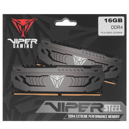 Купить Оперативная память Patriot Viper Steel [PVS416G320C6] 16 ГБ  1350966. Характеристики, отзывы и цены в Донецке