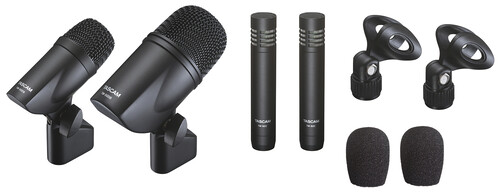 Купить Микрофонный комплект Tascam TM-DRUMS черный  5471334. Характеристики, отзывы и цены в Донецке