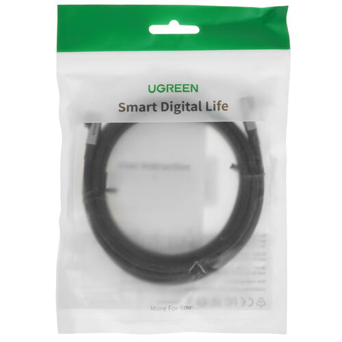 Купить Кабель круглый Ugreen USB Type-C - USB Type-C черный 2 м  5025818. Характеристики, отзывы и цены в Донецке