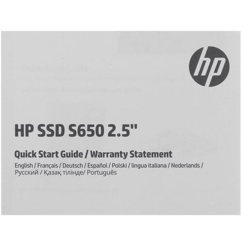 Купить 240 ГБ 2.5" SATA накопитель HP S650 [345M8AA#ABB]  4866343. Характеристики, отзывы и цены в Донецке